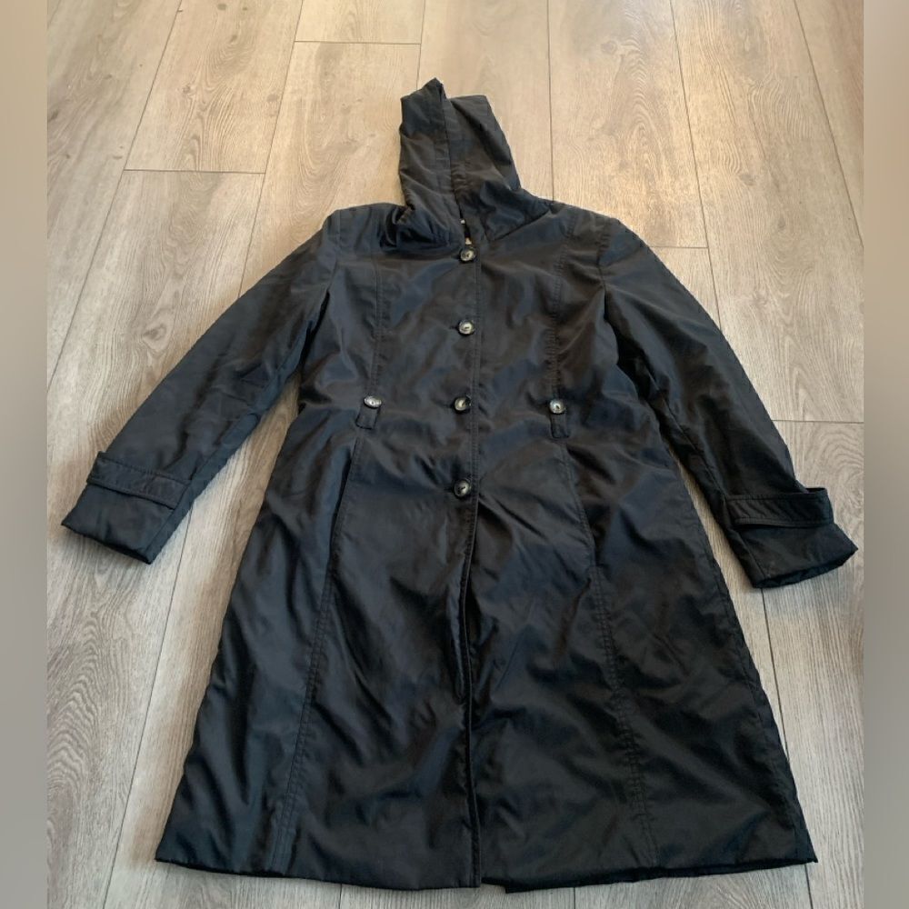 Larry Levine woman’s coat used with animal print
